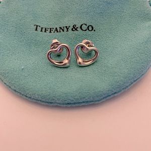 Tiffany & Co Open Heart Earrings
